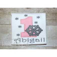 Snowflake - Birthday Shirt